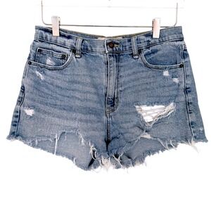 Abercrombie &‎ Fitch High Rise Short Denim Shorts 29 8